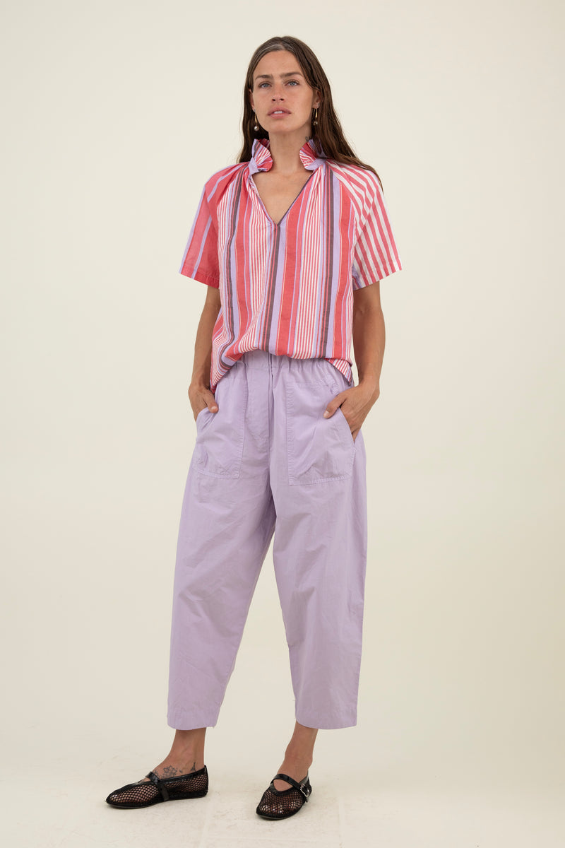 MARGOT SMALL STRIPE - LAVENDER