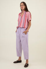 MARGOT SMALL STRIPE - LAVENDER