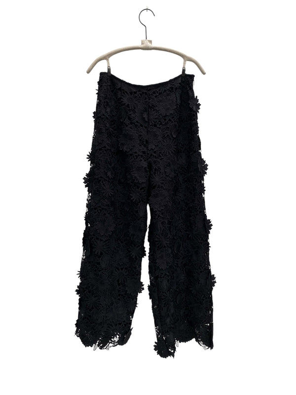 LACE PANT WITH SIDE ZIP