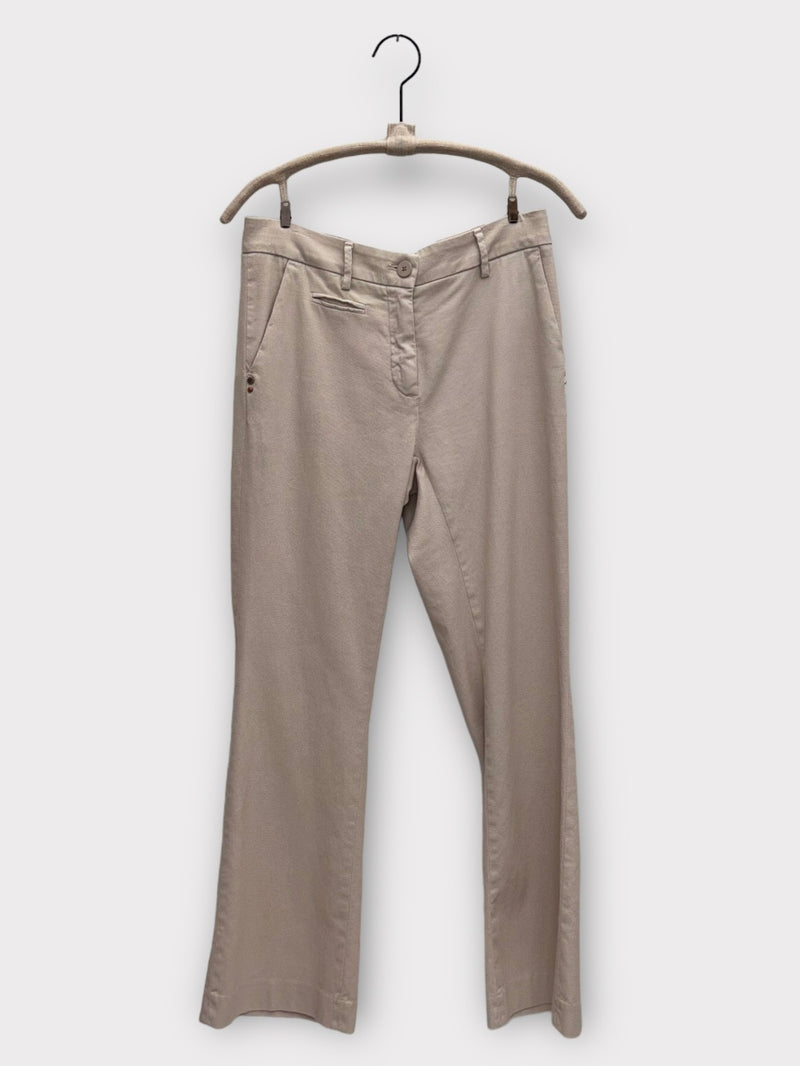 NEW YORK TRUMPET PANT -  STONE