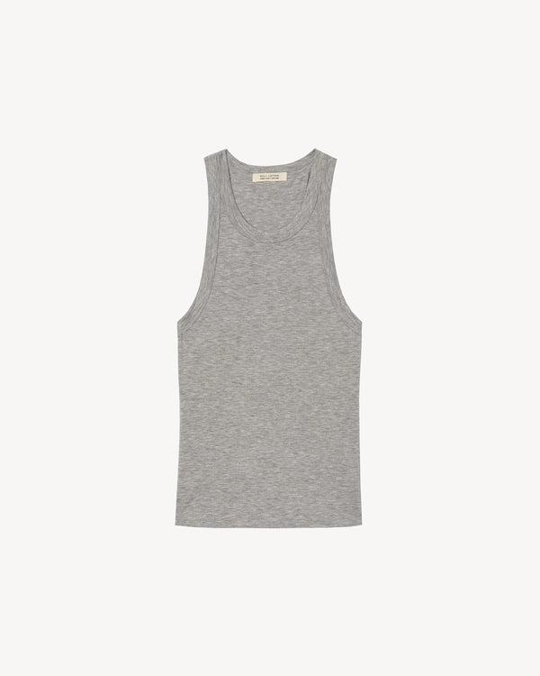 SHANAH TANK - HEATHER GRAY