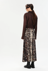 CALLAO HARLEE MIDI SKIRT - EARTH TONES