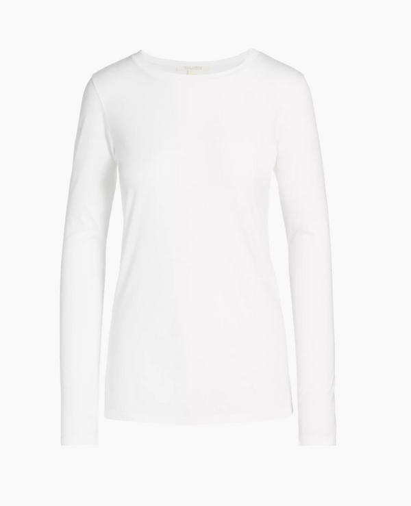 LONG SLEEVE SHIRT - WHITE