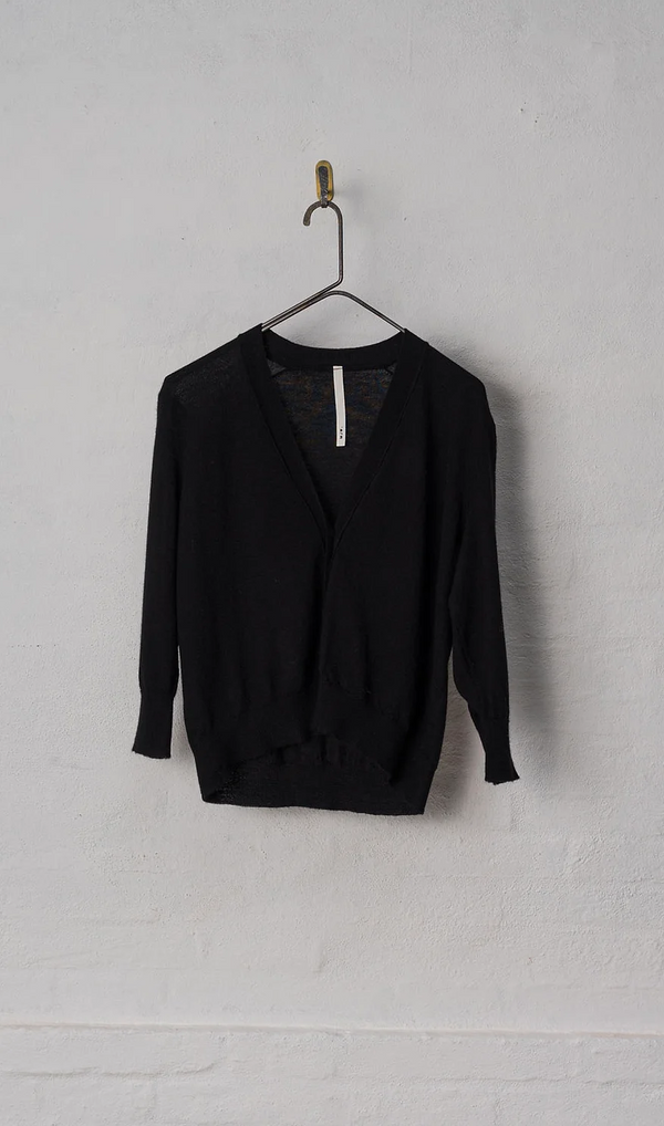 CARDIGAN - FW2446 - BLACK