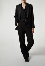 DYLAN TUXEDO JACKET - BLACK