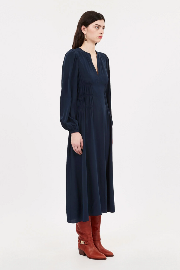 ROUEN DRESS - MIDNIGHT