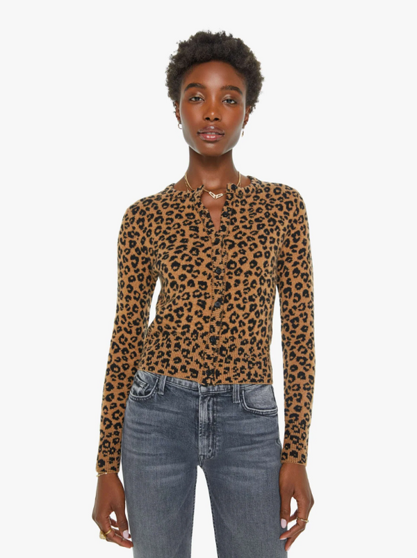 BABY CARDIGAN - LEOPARD