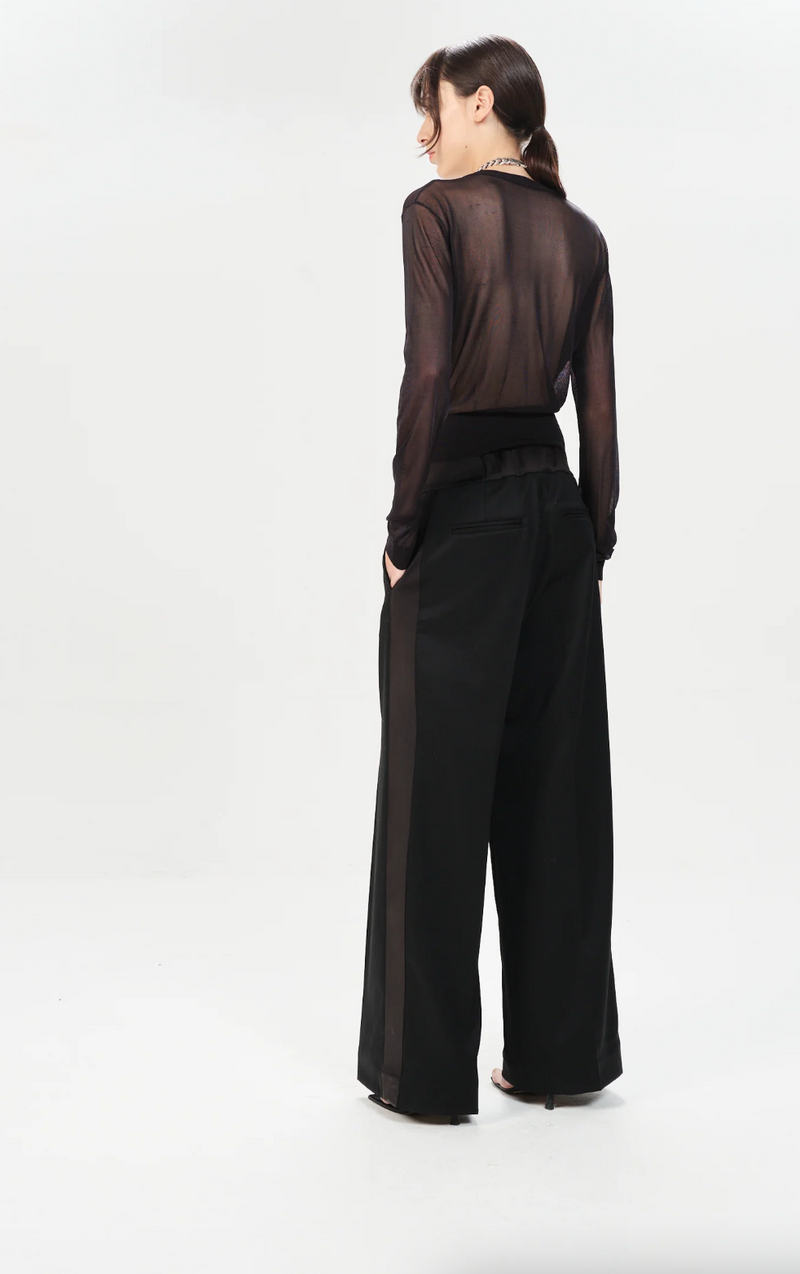 MACON NAYLA PANTS - BLACK