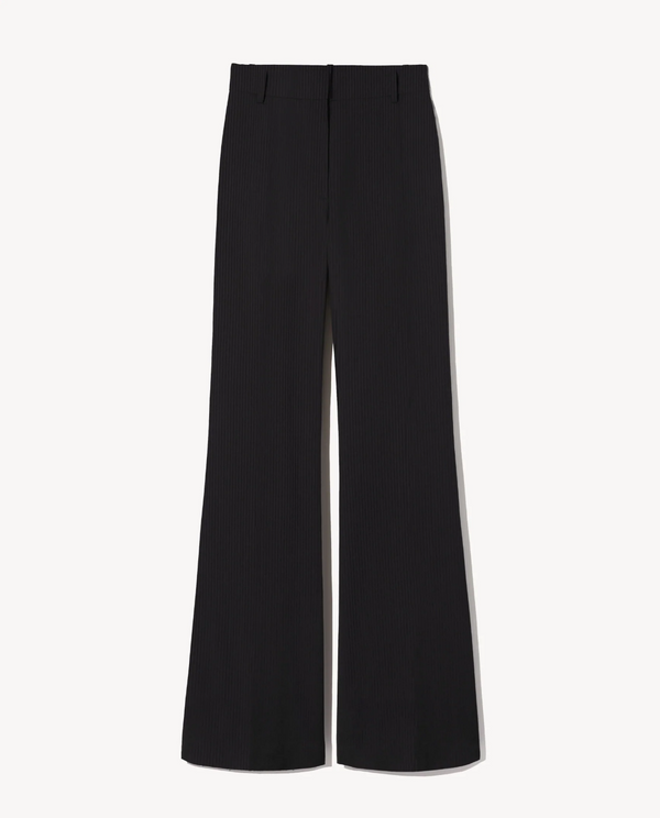 EFFY PANT - BLACK PINSTRIPE