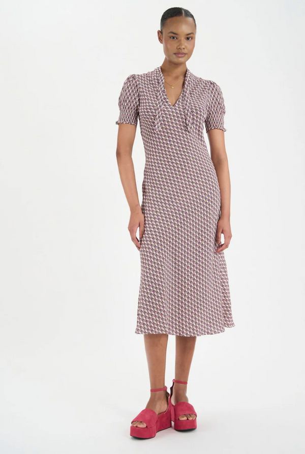 CERISE DRESS - OAKLEAF